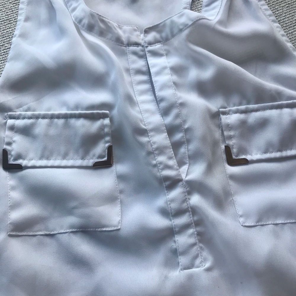 Cute semi sheer with Sweet Pockets